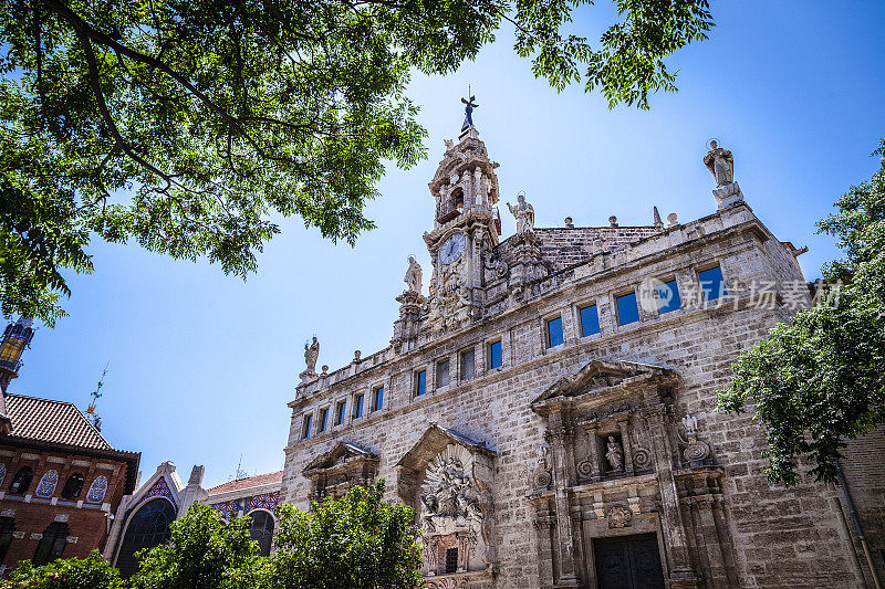 西班牙瓦伦西亚的los Santos Juanes教堂